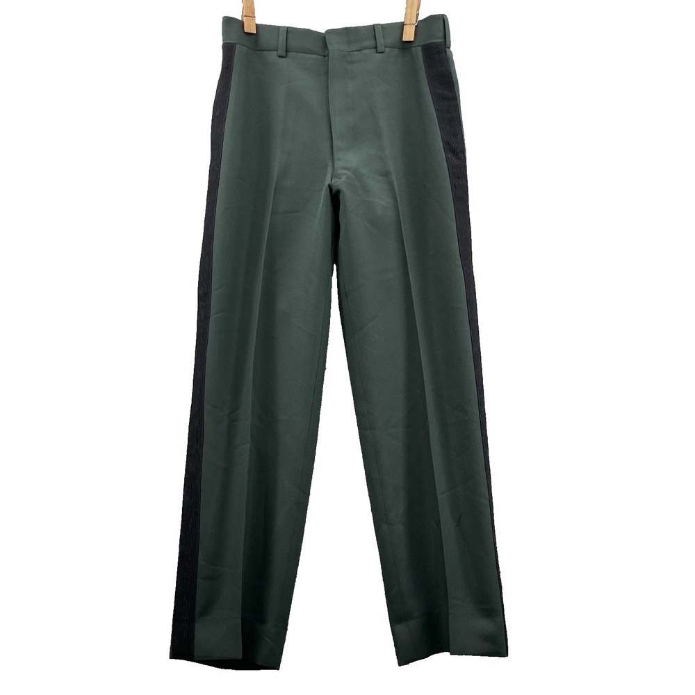 Vintage US Army Dress Pants Men's 29x30* Green Uniform Formal Workwear Tactical